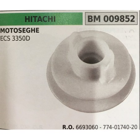 PULEGGIA AVVIAMENTO BRUMAR HITACHI MOTOSEGHE ECS 3350D