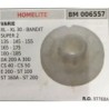 PULEGGIA AVVIAMENTO BRUMAR HOMELITE VARIE XL  XL 30  BANDIT SUPER 2 135  145  155  165  175  180  185 DA 200 A 300 CS 40  CS 50