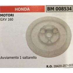 PULEGGIA AVVIAMENTO BRUMAR HONDA MOTORI GXV 160     avviamento 1 saltarello