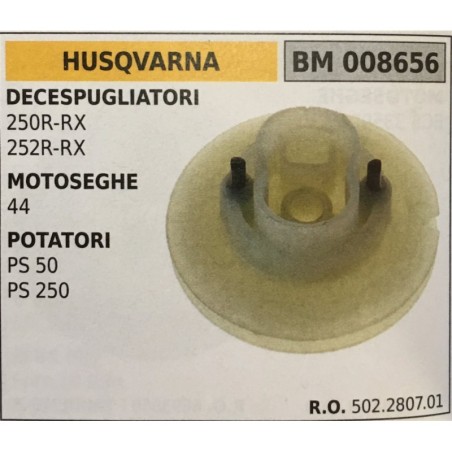 PULEGGIA AVVIAMENTO BRUMAR HUSQVARNA DECESPUGLIATORI 250RRX 252RRX MOTOSEGHE 44 POTATORI PS 50 PS 250