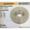 PULEGGIA AVVIAMENTO BRUMAR HUSQVARNA DECESPUGLIATORI 265R  265RX MOTOSEGHE 65  77 285  298 380  480 650  770   Ø 80 MM foro 22