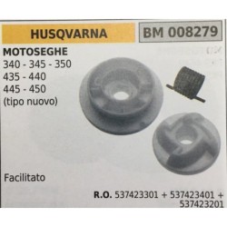 PULEGGIA AVVIAMENTO BRUMAR HUSQVARNA MOTOSEGHE 340  345  350 435  440 445  450 (tipo nuovo)    facilitato