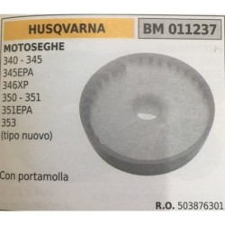 PULEGGIA AVVIAMENTO BRUMAR HUSQVARNA MOTOSEGHE 340  345 345EPA 346XP 350  351 351EPA 353 (tipo nuovo)    con portamolla