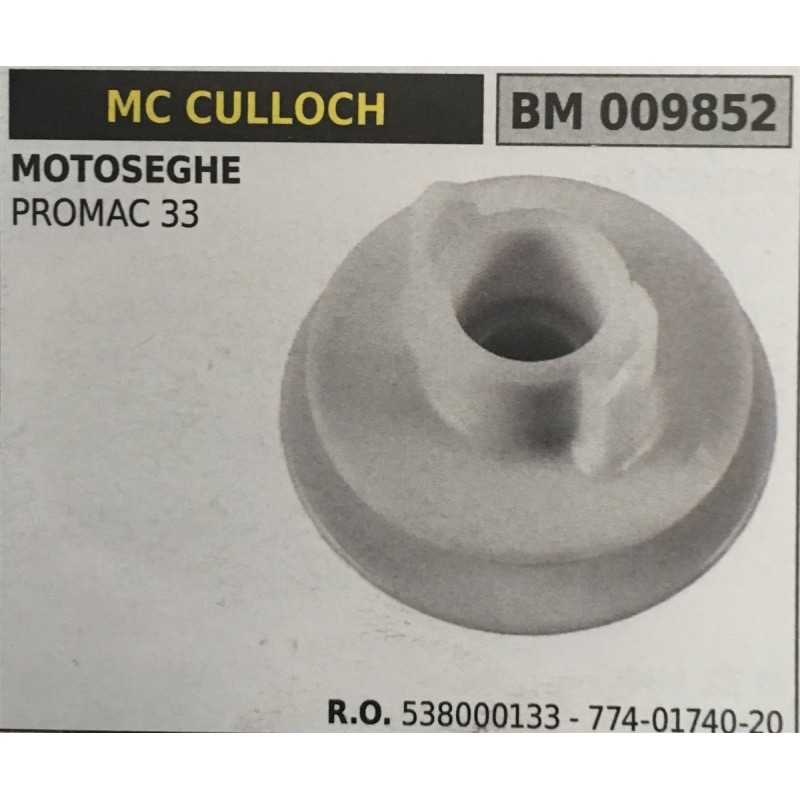 PULEGGIA AVVIAMENTO BRUMAR MC CULLOCH MOTOSEGHE PROMAC 33