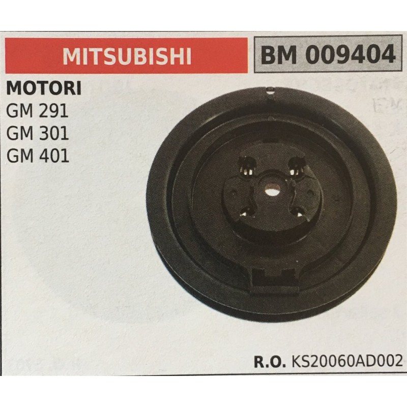 PULEGGIA AVVIAMENTO BRUMAR MITSUBISHI MOTORI GM 291 GM 301 GM 401