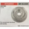 PULEGGIA AVVIAMENTO BRUMAR MITSUBISHI MOTORI TL 50    per avviamento facilitato BM 010785