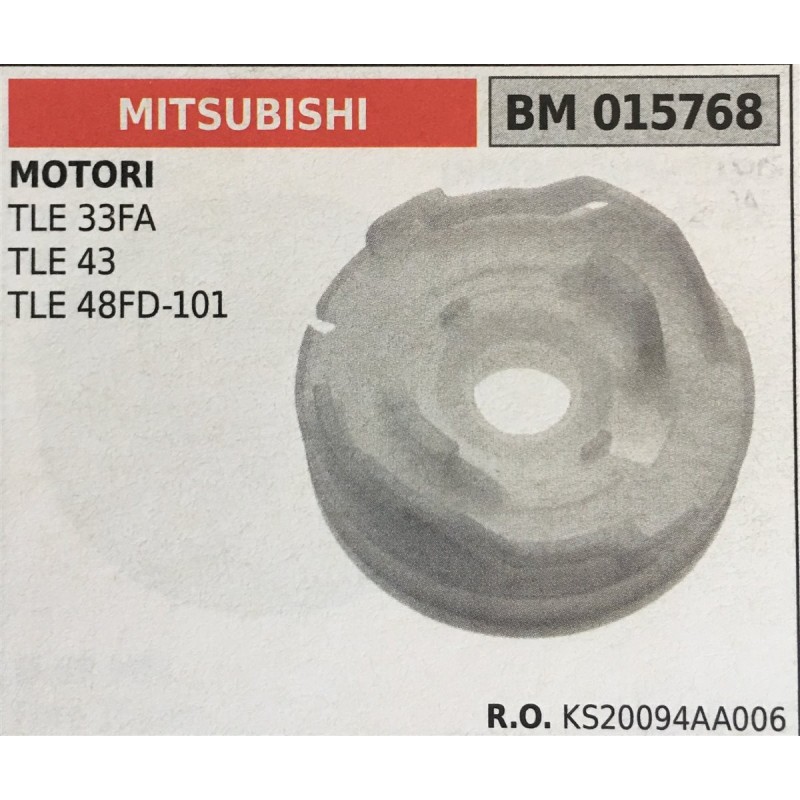 PULEGGIA AVVIAMENTO BRUMAR MITSUBISHI MOTORI TLE 33FA TLE 43 TLE 48FD101