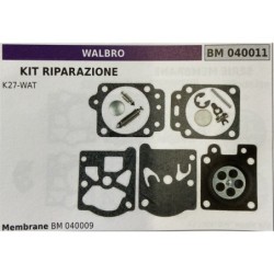 BRUMAR MEMBRANAKIT RIPARAZIONE WALBRO  KIT RIPARAZIONE K23WAT  MEMBRANE BM 040009