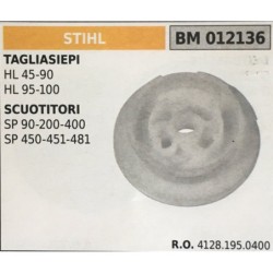 PULEGGIA AVVIAMENTO BRUMAR STIHL TAGLIASIEPI HL 4590 HL 95100 SCUOTITORI SP 90200400 SP 450451481