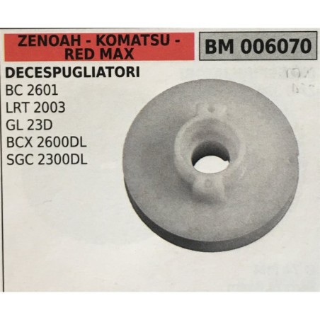 PULEGGIA AVVIAMENTO BRUMAR ZENOAH  KOMATSU  RED MAX DECESPUGLIATORI BC 2601 LRT 2003 GL 23D BCX 2600DL SGC 2300DL