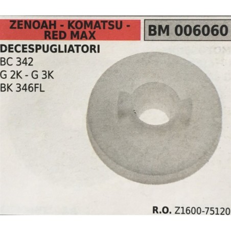 PULEGGIA AVVIAMENTO BRUMAR ZENOAH  KOMATSU  RED MAX DECESPUGLIATORI BC 342 G 2K  G 3K BK 346FL