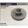 PULEGGIA AVVIAMENTO BRUMAR ZOMAX MOTOSEGHE ZM 2000    Ø 60 MM foro 10 mm