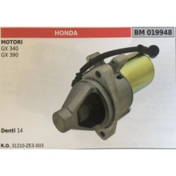 MOTORINO AVVIAMENTO BRUMAR HONDA MOTORI GX 340 GX 390     DENTI 14