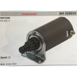 MOTORINO AVVIAMENTO BRUMAR KAWASAKI MOTORI FH 451 V    DENTI 10