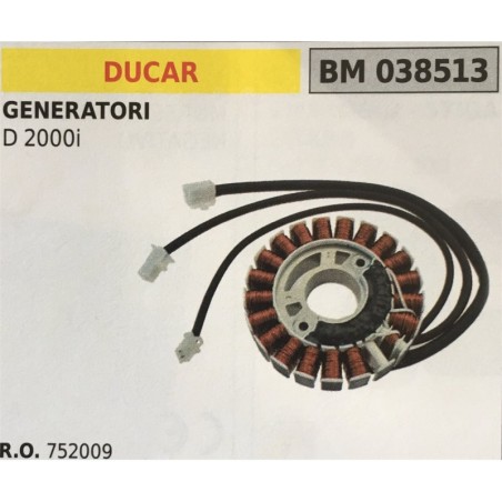 MOTORE ELETTRICO BRUMAR DUCAR GENERATORI D 2000i