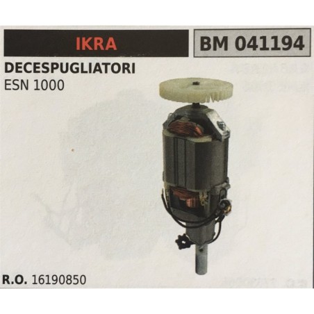 MOTORE ELETTRICO BRUMAR IKRA DECESPUGLIATORI ESN 1000