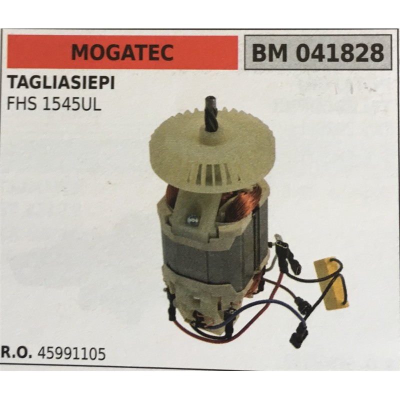 MOTORE ELETTRICO BRUMAR MOGATEC TAGLIASIEPI FHS 1545UL