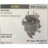CARBURATORE A VASCHETTA BRUMAR ACME MOTORI  AT 330 OHV (motore industriale)   FCVA 2419 DELL'ORTO Kit ripar BM 008420