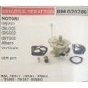 CARBURATORE A VASCHETTA BRUMAR BRIGGS&STRATTON MOTORI 09J000 09L000 09S000 09T000 Albero verticale    OEM part