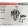 CARBURATORE A VASCHETTA BRUMAR BRIGGS&STRATTON MOTORI 115432 115437 115462 115492    OEM part