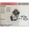 CARBURATORE A VASCHETTA BRUMAR BRIGGS&STRATTON MOTORI 120212  120302 120312  120317 120332  121002 121003    OEM part