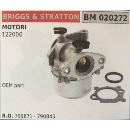 CARBURATORE A VASCHETTA BRUMAR BRIGGS&STRATTON MOTORI 122000    OEM part