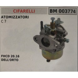 CARBURATORE A VASCHETTA BRUMAR CIFARELLI ATOMIZZATORI C 7    FHCD 2016 DELL'ORTO