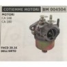 CARBURATORE A VASCHETTA BRUMAR COTIEMME MOTORI MOTORI CA 148 CA 180    SHA 2016 DELL'ORTO