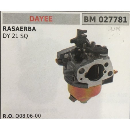 CARBURATORE A VASCHETTA BRUMAR DAYEE RASAERBA DY 21 SQ