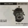 CARBURATORE A VASCHETTA BRUMAR DELL'ORTO    SHA 1412L DELL'ORTO Kit ripar BM 008423