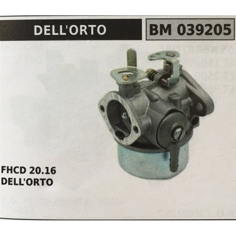 CARBURATORE A VASCHETTA BRUMAR DELL'ORTO    FHC 2016 DELL'ORTO