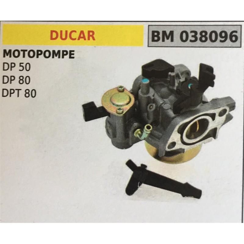 CARBURATORE A VASCHETTA BRUMAR DUCAR MOTOPOMPE DP 50 DP 80 DPT 80