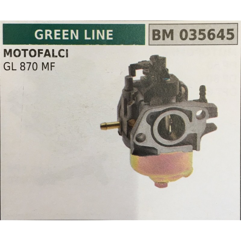 CARBURATORE A VASCHETTA BRUMAR GREEN LINE MOTOFALCI GL 870 MF