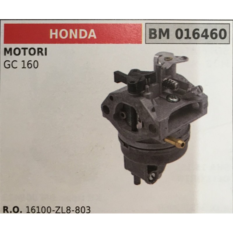 CARBURATORE A VASCHETTA BRUMAR HONDA MOTORI GC 160