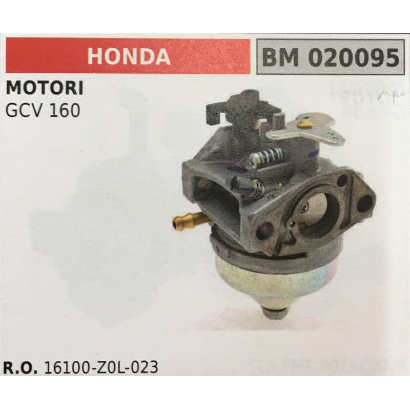 CARBURATORE A VASCHETTA BRUMAR HONDA MOTORI GCV 160