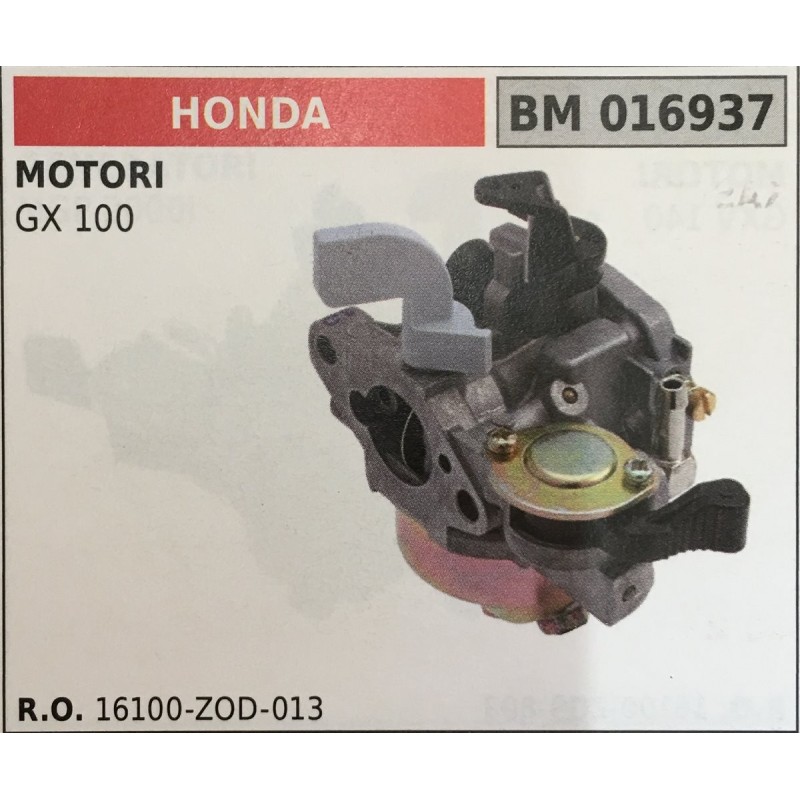 CARBURATORE A VASCHETTA BRUMAR HONDA MOTORI GX 100