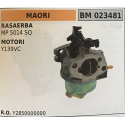 CARBURATORE A VASCHETTA BRUMAR MAORI RASAERBA MP 5014 SQ MOTORI Y139VC