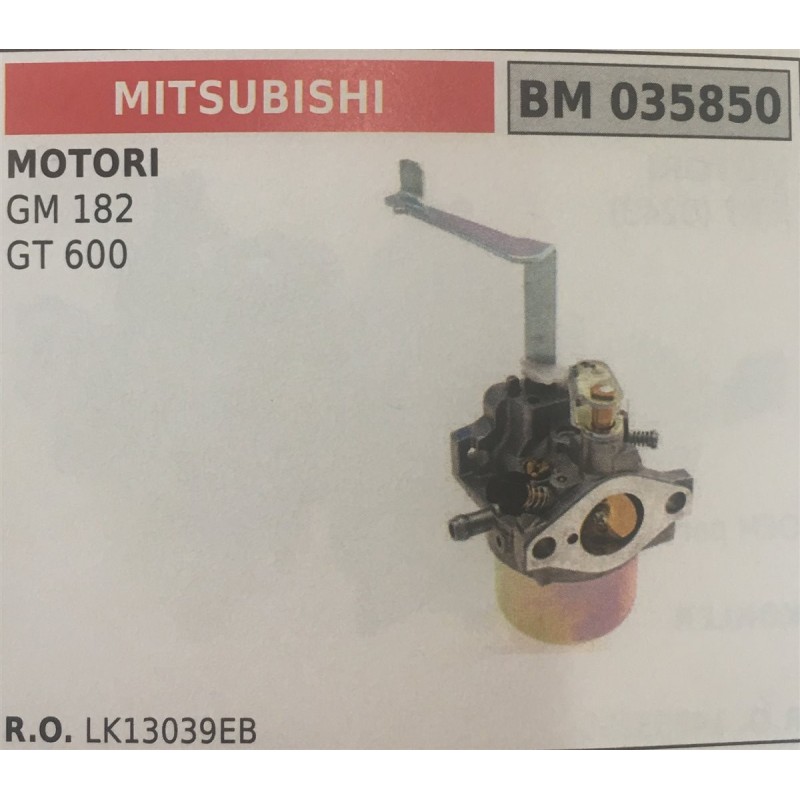 CARBURATORE A VASCHETTA BRUMAR MITSUBISHI MOTORI  GM 182 GT 600