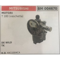 CARBURATORE A VASCHETTA BRUMAR MITSUBISHI MOTORI  T 180 (vaschetta)    DE WILD TK