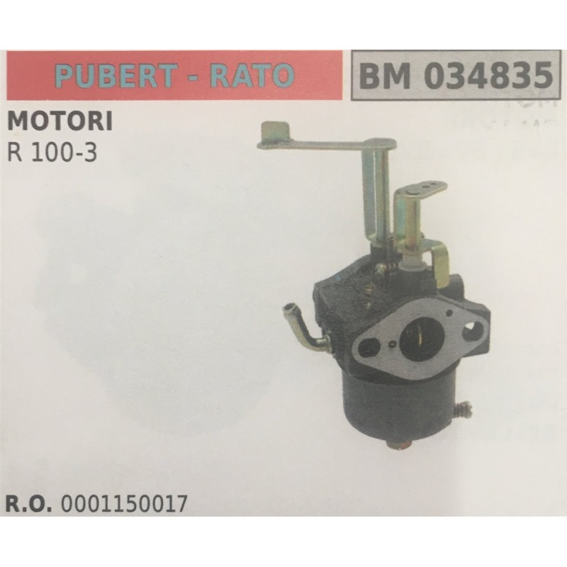 CARBURATORE A VASCHETTA BRUMAR PUBERT  RATO MOTORI  R 1003