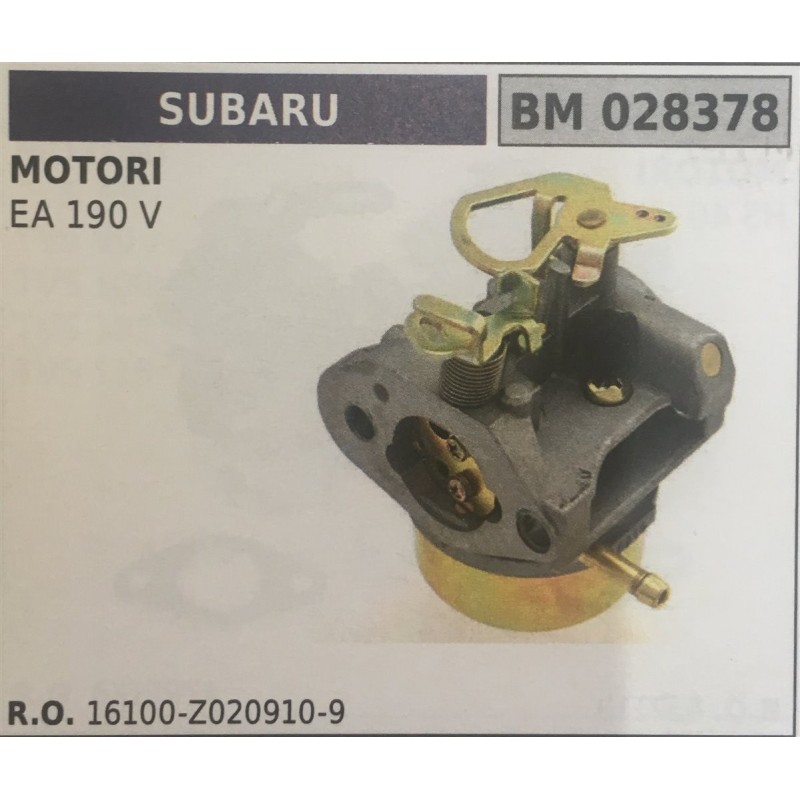 CARBURATORE A VASCHETTA BRUMAR SUBARU MOTORI  EA 190 V