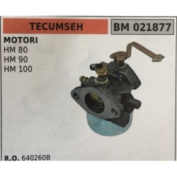 CARBURATORE A VASCHETTA BRUMAR TECUMSEH MOTORI HM 80  HM 90 HM 100