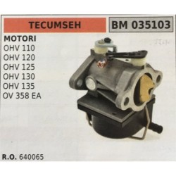 CARBURATORE A VASCHETTA BRUMAR TECUMSEH MOTORI OHV 110 OHV 120 OHV 125 OHV 130 OHV 135 OV 358 EA