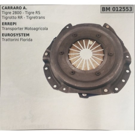 FRIZIONE AGRICOLA COMPLETA BRUMAR CARRARO A Tigre 2800  Tigre RS Tigrotto RR  Tigretrans ERREPI Transporter Motoagricola EUROSY