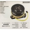 FRIZIONE ELETTROMAGNETICA BRUMAR WARNER AYP ROPER 108218 137140 142600 MTD  CUB CADET 7170949 7171434 9170949 9171434 FLYMO 532