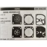 BRUMAR MEMBRANAKIT RIPARAZIONE ZAMA  SERIE MEMBRANE GND34  Carb C1Q  APPLICAZIONI: C1QES  Kit ripar BM 006154