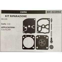 BRUMAR MEMBRANAKIT RIPARAZIONE ZAMA  KIT RIPARAZIONE RB109  Carb C1Q  APPLICAZIONI: C1QEL20A  Membrane