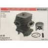 CILINDRO COMPLETO DI PISTONE E SEGMENTI BRUMAR  ASIA  CINA  GOOD LUCK  LEA  SANDRIGARDEN  SWM  MTD MOTOSEGHE CS 36 GL 3500 AT 3