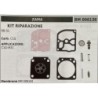 BRUMAR MEMBRANAKIT RIPARAZIONE ZAMA  KIT RIPARAZIONE RB51  Carb C1Q  APPLICAZIONI: C1QM1  Membrane BM 006142