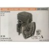 CILINDRO COMPLETO DI PISTONE E SEGMENTI BRUMAR  EMAK  OLEO MAC  DYNAMAC  EFCO MOTOPOMPE SA 18 AK 30    Ø 36 DSpinotto 10 Pist C